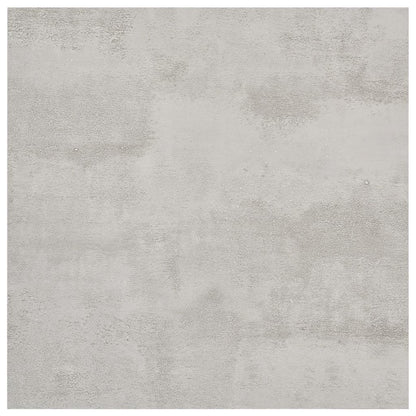 PVC-Fliesen Selbstklebend 55 Stk. 5,11 m² Hellgrau