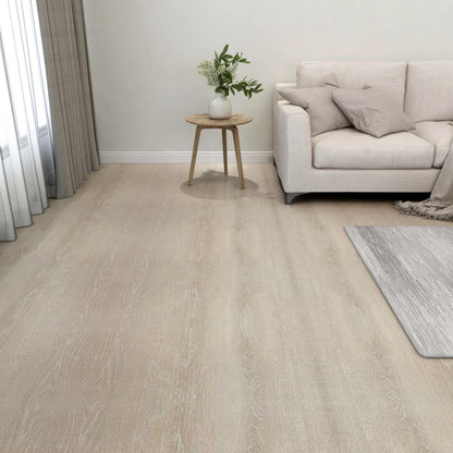 PVC-Fliesen Selbstklebend 55 Stk. 5,11 m² Beige