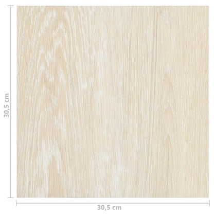 PVC-Fliesen Selbstklebend 55 Stk. 5,11 m² Beige