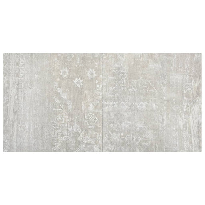 PVC-Fliesen Selbstklebend 55 Stk. 5,11 m² Hellgrau