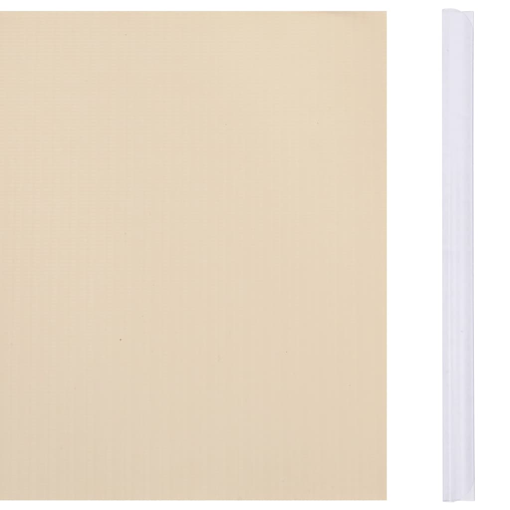 Garten-Sichtschutz PVC 35x0,19 m Creme