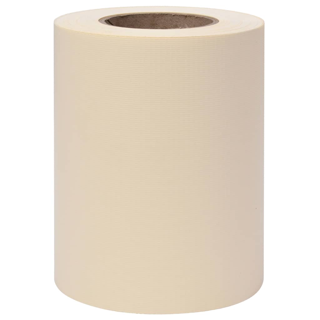 Garten-Sichtschutz PVC 35x0,19 m Creme