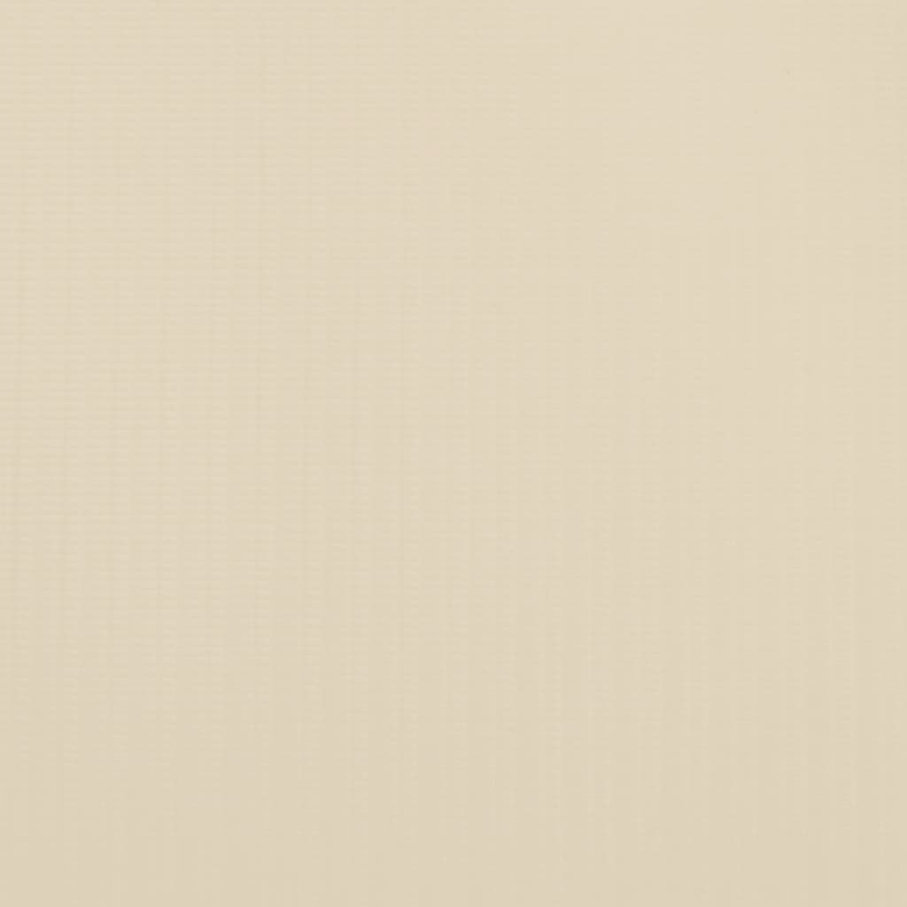 Garten-Sichtschutz PVC 70x0,19 m Creme