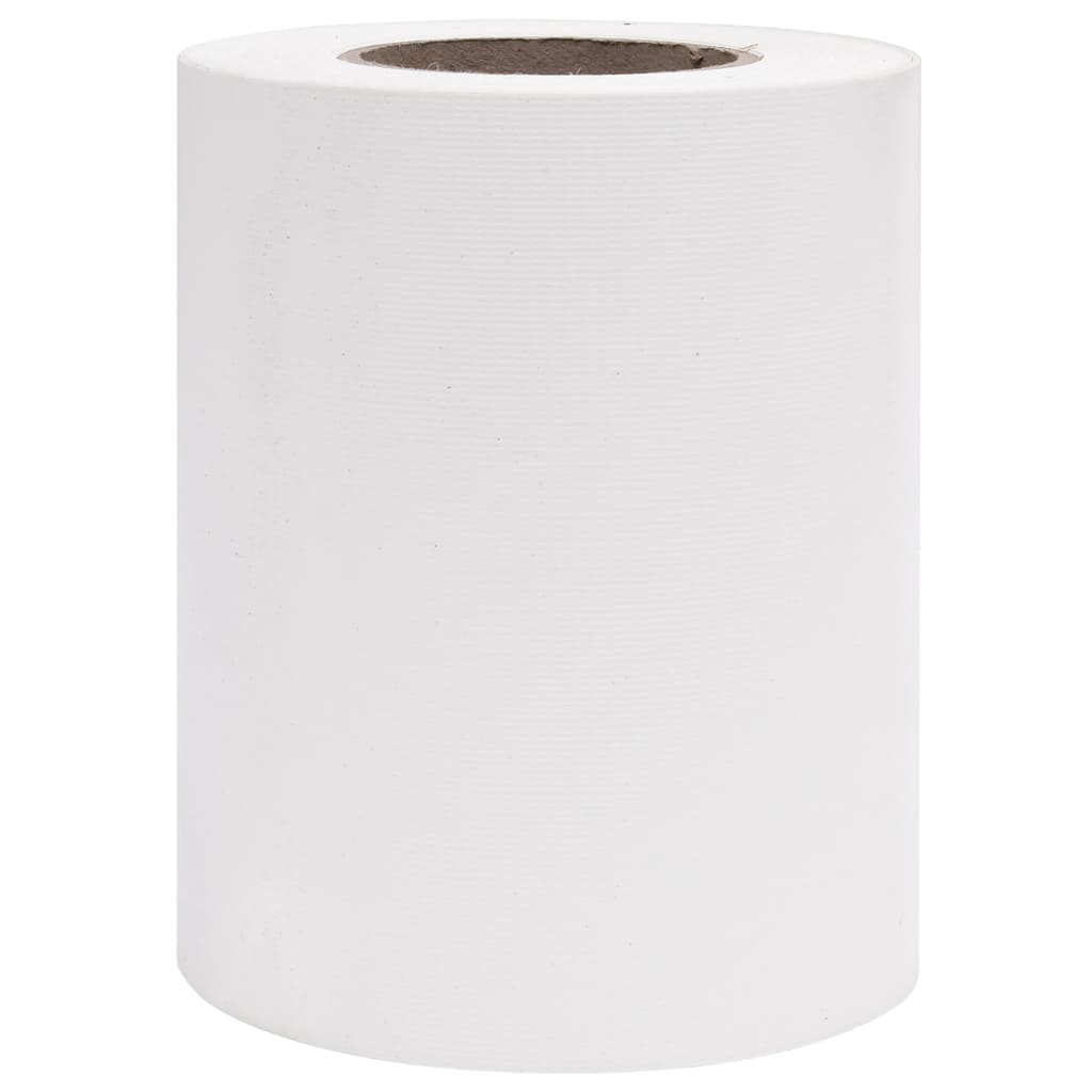 Garten-Sichtschutz PVC 35x0,19 m Weiß