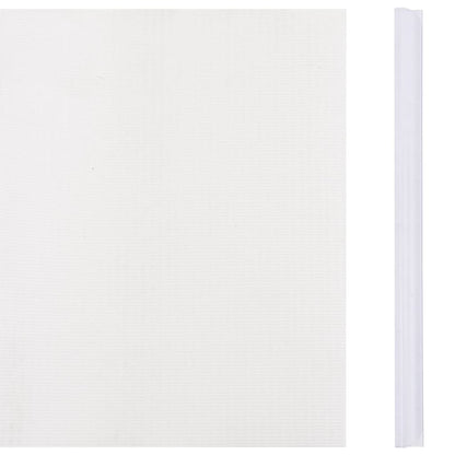 Garten-Sichtschutz PVC 70x0,19 m Weiß
