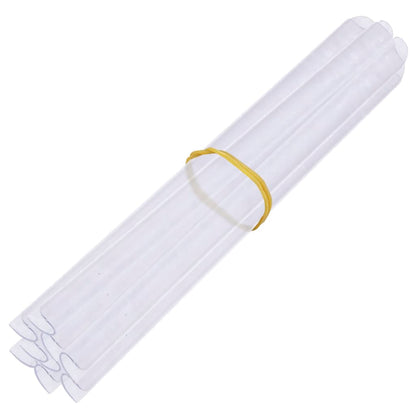 Garten-Sichtschutz 4 Stk. PVC 35x0,19 m Weiß