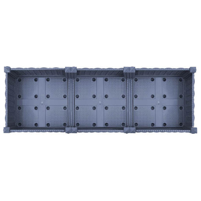 Hochbeet 120x40x71 cm Polypropylen