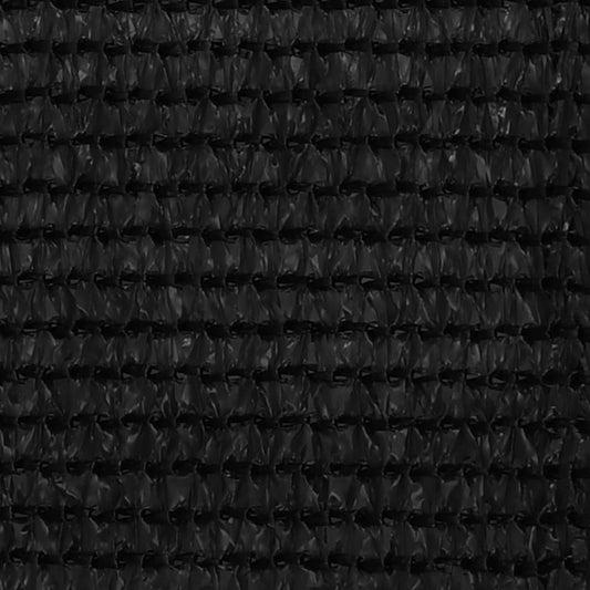 Balkon-Sichtschutz Schwarz 75x500 cm HDPE