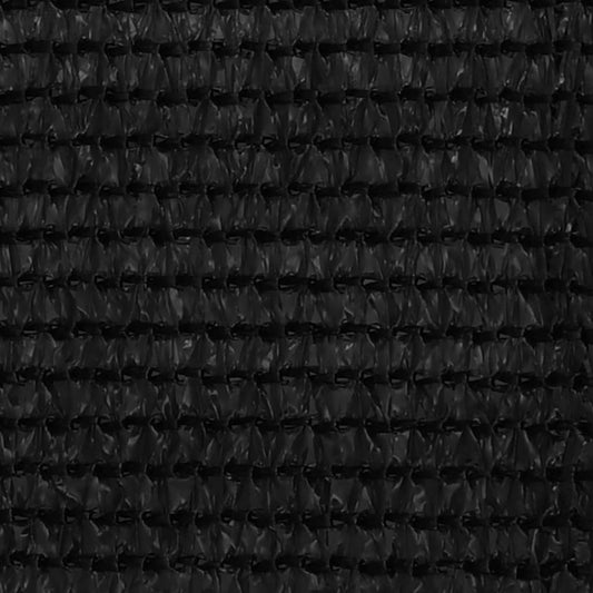 Balkon-Sichtschutz Schwarz 120x500 cm HDPE