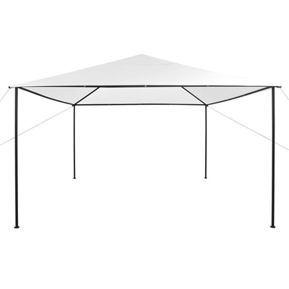 Pavillon 4x4x3 m Weiß 180 g/m²