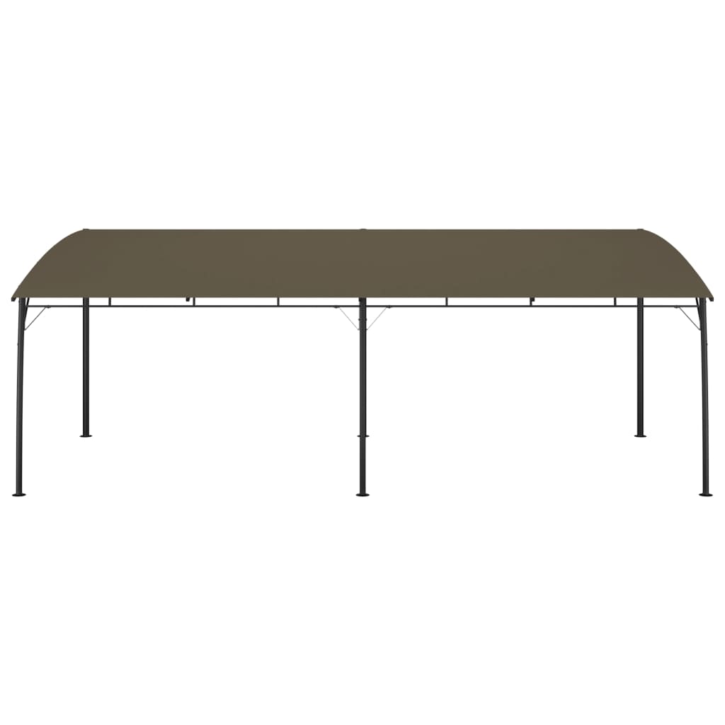 Garten-Sonnenschutz 6x3x2,55 m Taupe