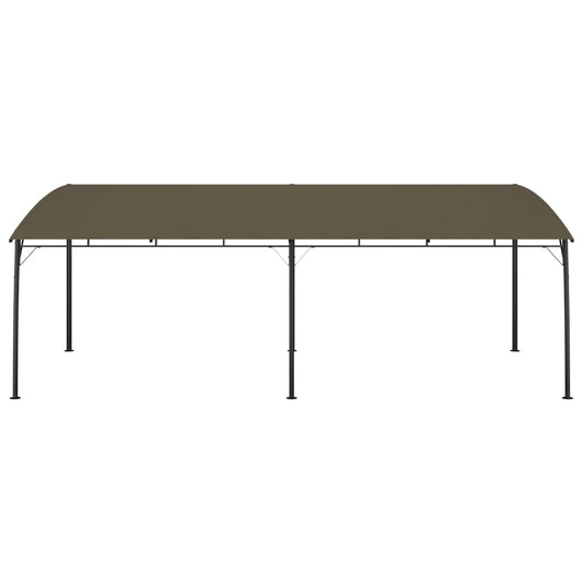 Garten-Sonnenschutz 6x3x2,55 m Taupe