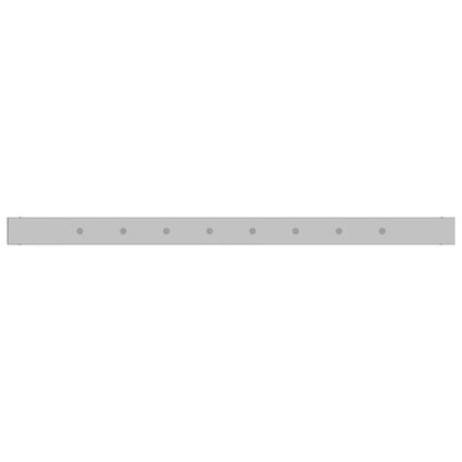 Werkbankgestell Verstellbar 2 Stk. Metall 85x(69-95,5) cm Grau
