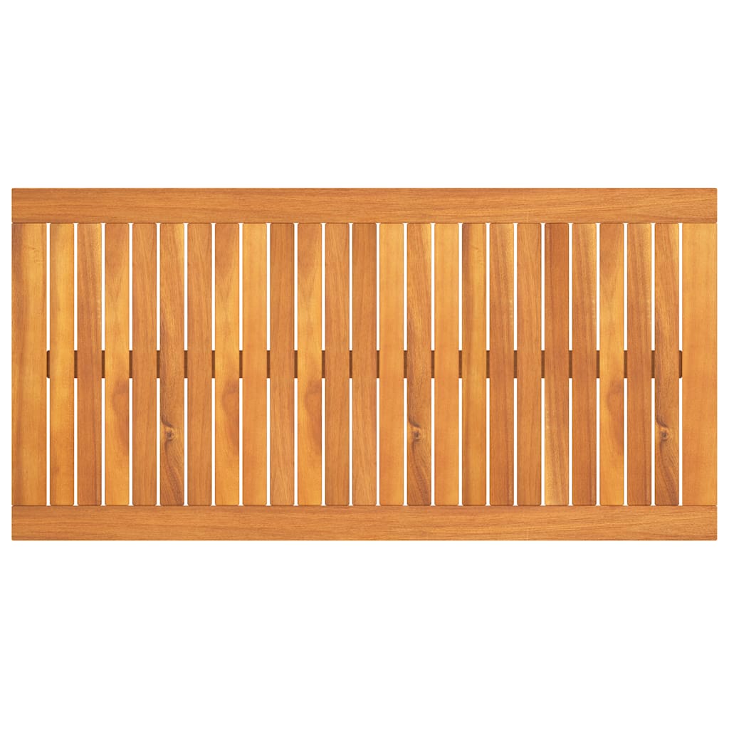 Couchtisch 100x50x33 cm Massivholz Akazie