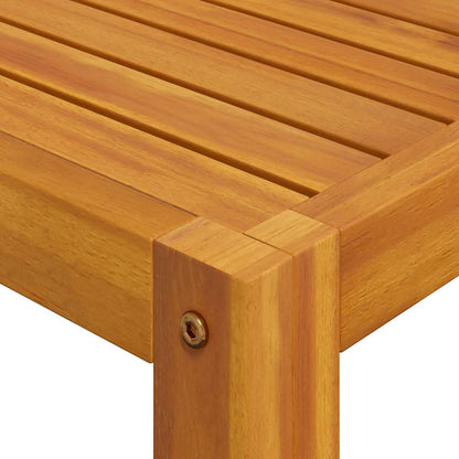 Couchtisch 68x68x29 cm Massivholz Akazie