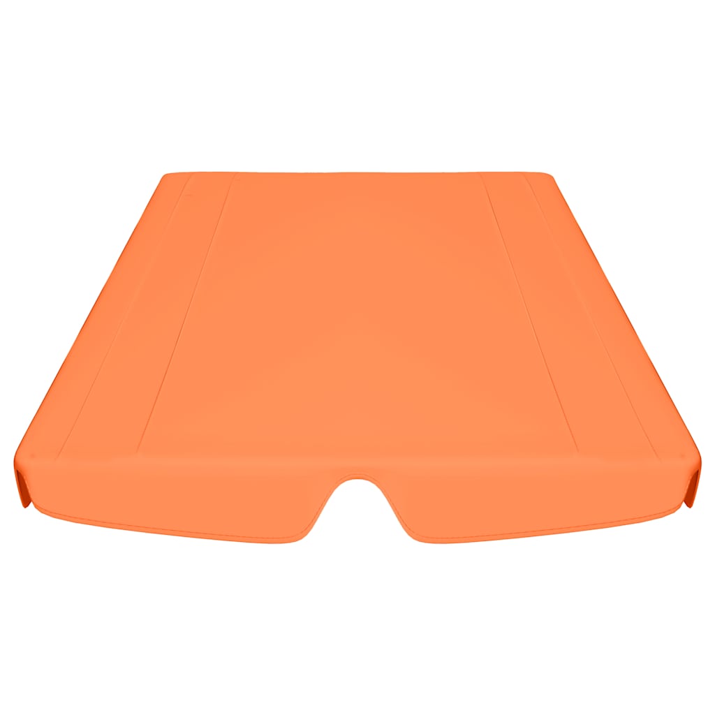 Ersatzdach für Hollywoodschaukel Orange 188/168x145/110 cm