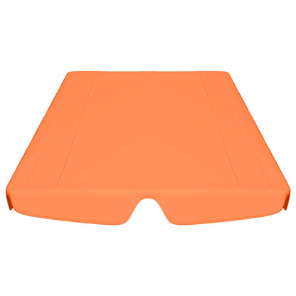 Ersatzdach für Hollywoodschaukel Orange 188/168x145/110 cm
