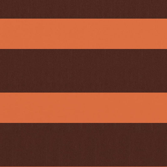 Balkon-Sichtschutz Orange und Braun 75x600 cm Oxford-Gewebe