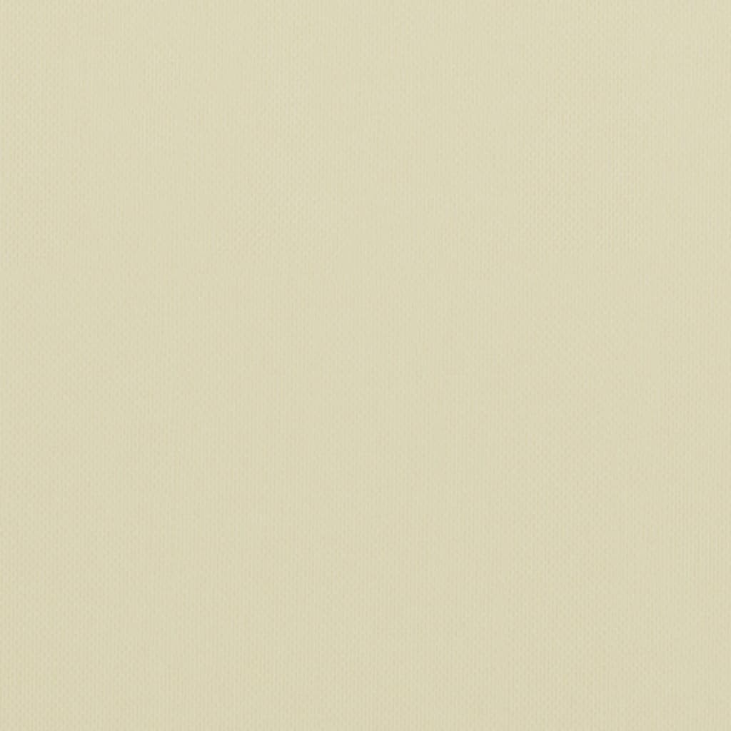 Balkon-Sichtschutz Creme 90x300 cm Oxford-Gewebe