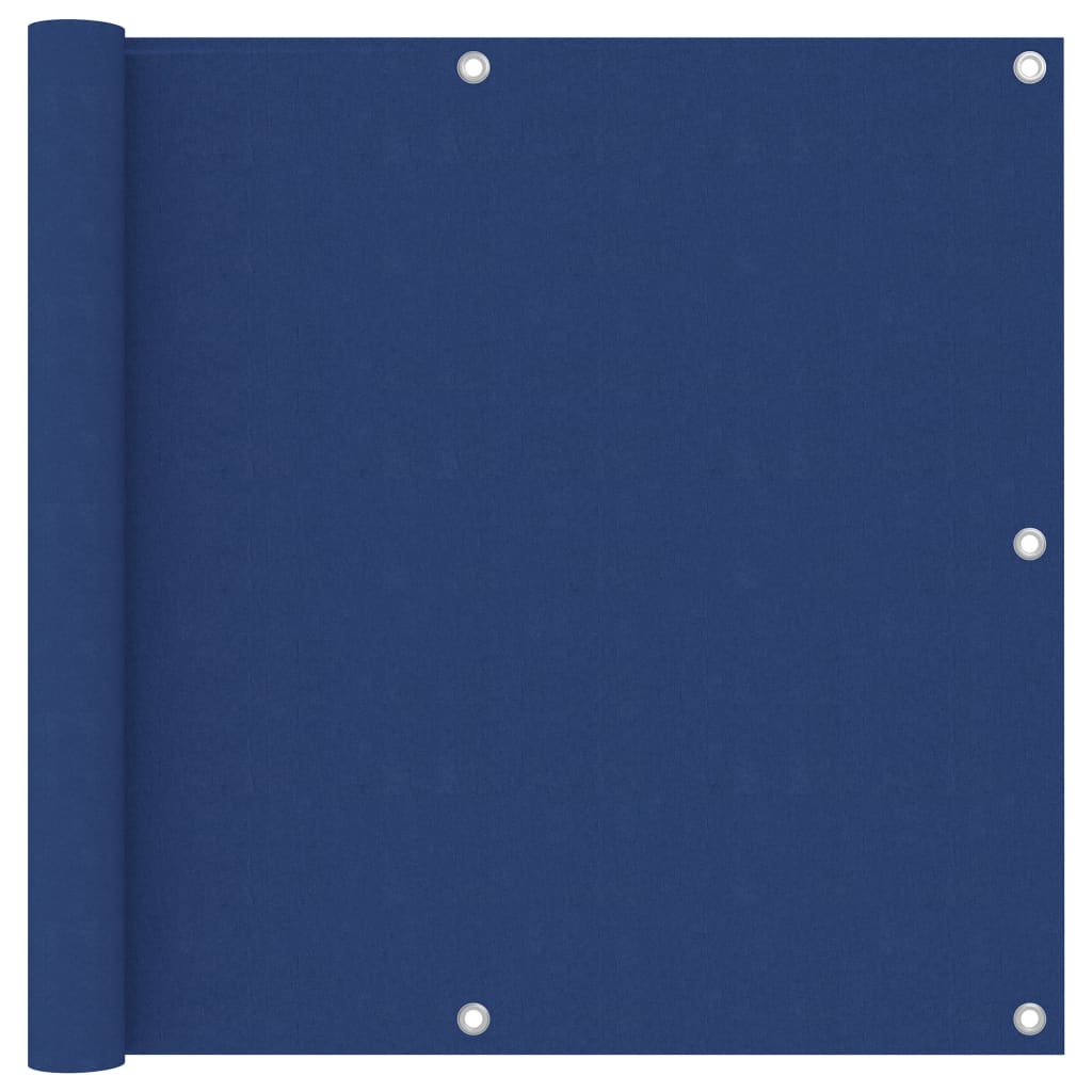 Balkon-Sichtschutz Blau 90x300 cm Oxford-Gewebe