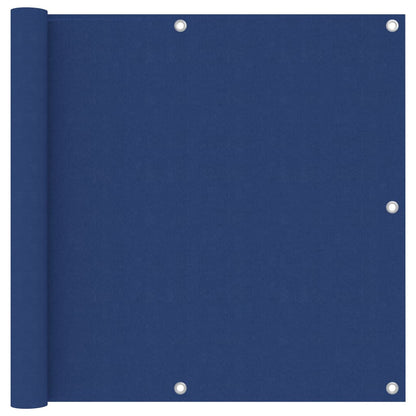 Balkon-Sichtschutz Blau 90x300 cm Oxford-Gewebe