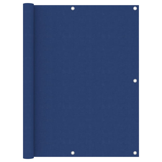 Balkon-Sichtschutz Blau 120x600 cm Oxford-Gewebe