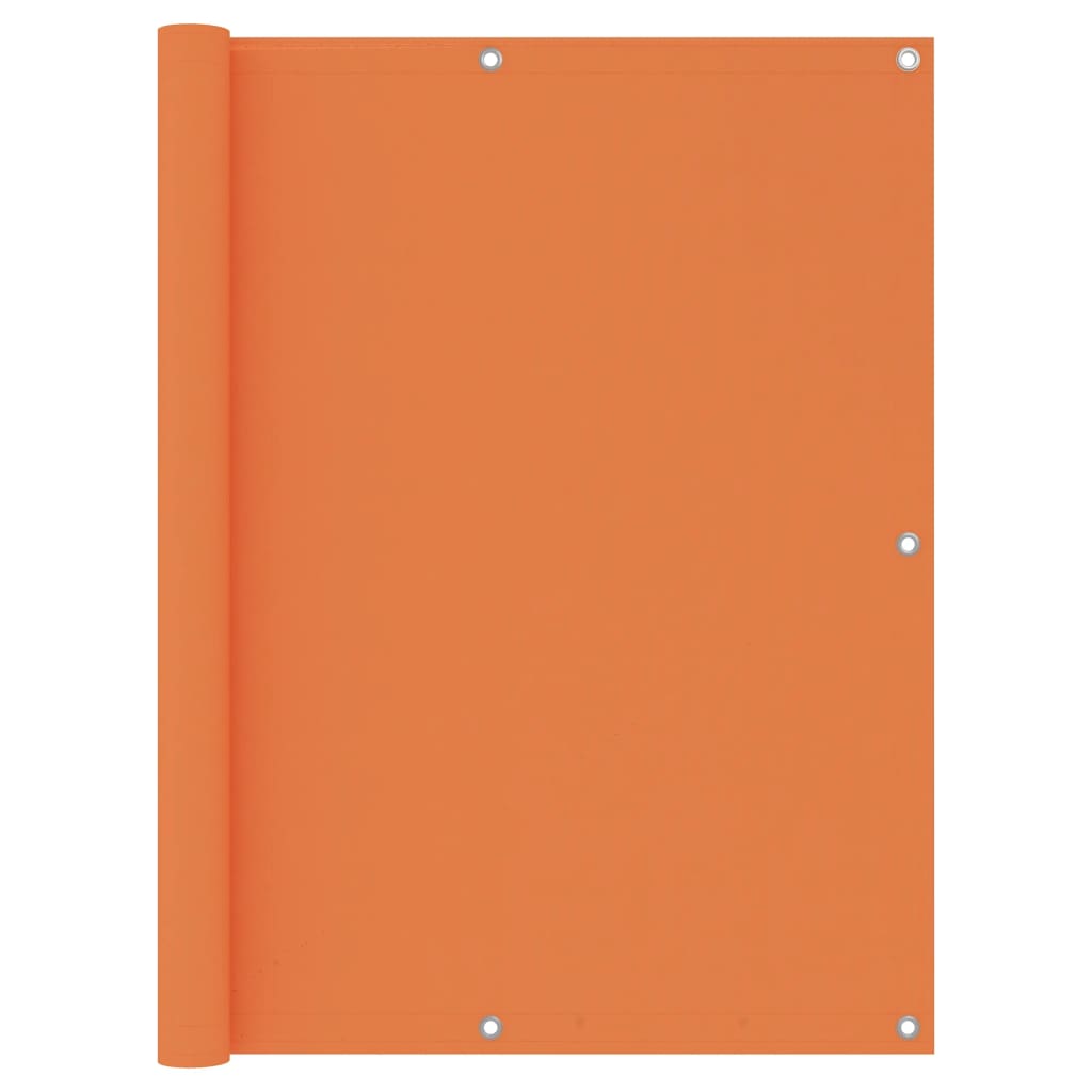 Balkon-Sichtschutz Orange 120x300 cm Oxford-Gewebe
