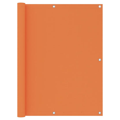 Balkon-Sichtschutz Orange 120x400 cm Oxford-Gewebe