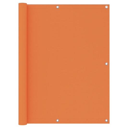 Balkon-Sichtschutz Orange 120x400 cm Oxford-Gewebe
