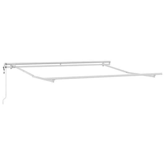 Markise Weiß 3 x 2,5 m Metall