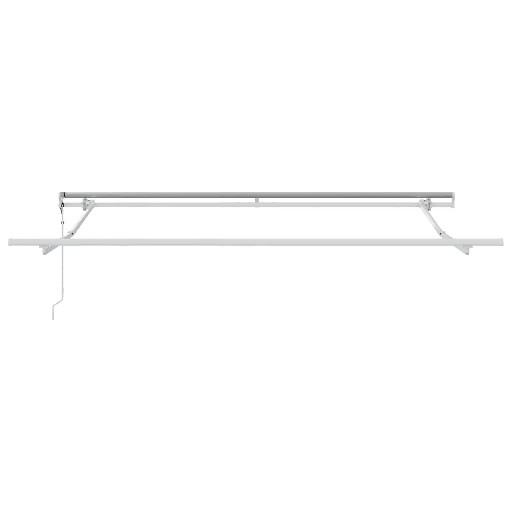 Markise Weiß 3 x 2,5 m Metall