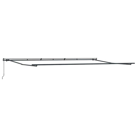 Markise Anthrazit 6 x 3 m Metall