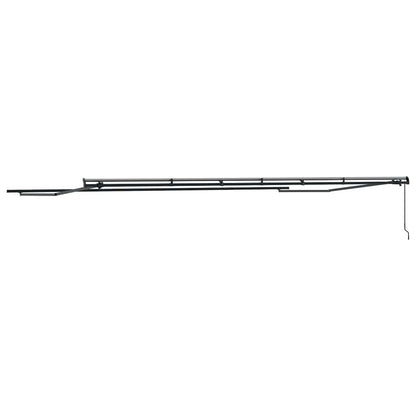 Markise Anthrazit 6 x 3 m Metall