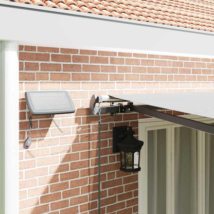 Markise mit Anthrazit 6 x 3 m Metall
