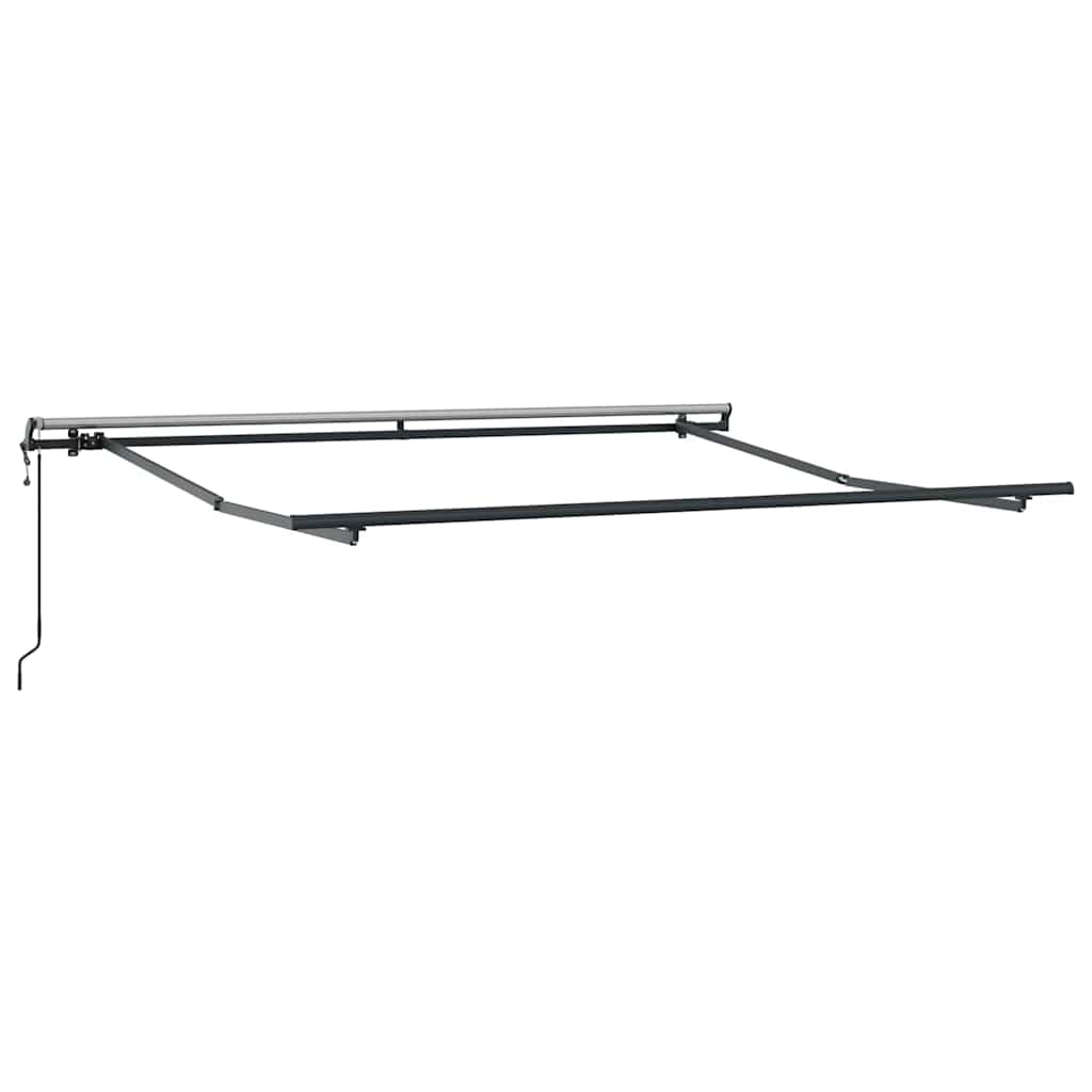 Markise Anthrazit 3 x 2,5 m Metall