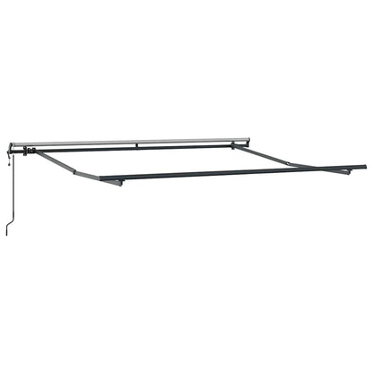 Markise Anthrazit 3 x 2,5 m Metall