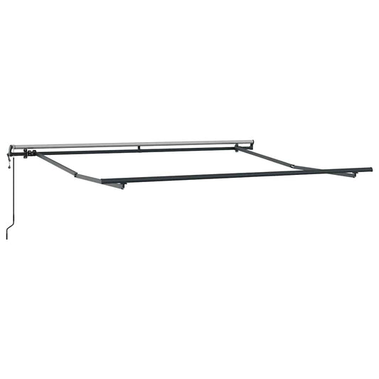 Markise Anthrazit 3 x 2,5 m Metall