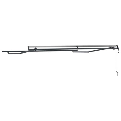Markise Anthrazit 3 x 2,5 m Metall