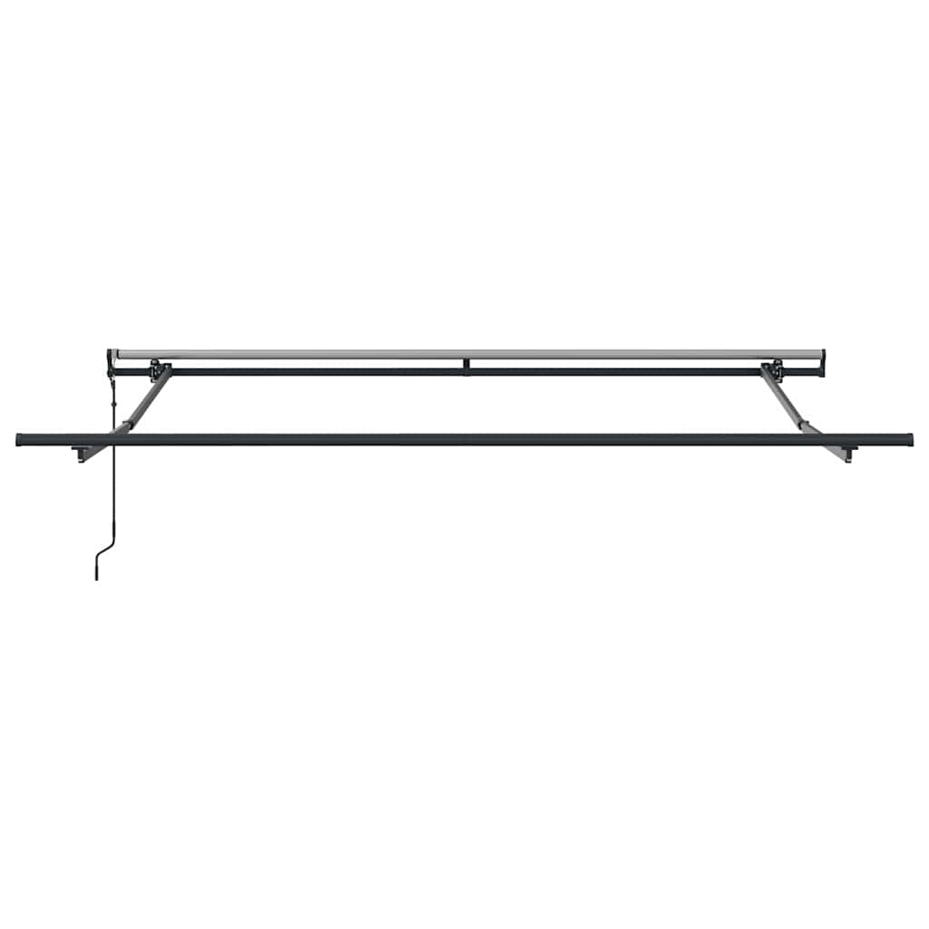 Markise Anthrazit 3 x 2,5 m Metall