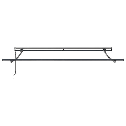 Markise Anthrazit 3 x 2,5 m Metall