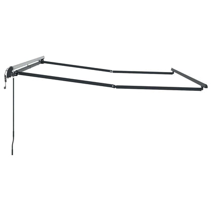 Markise Anthrazit 3 x 2,5 m Metall