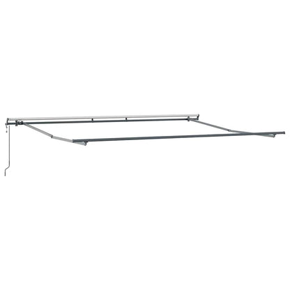 Markise Anthrazit 4,5 × 3 m Metall