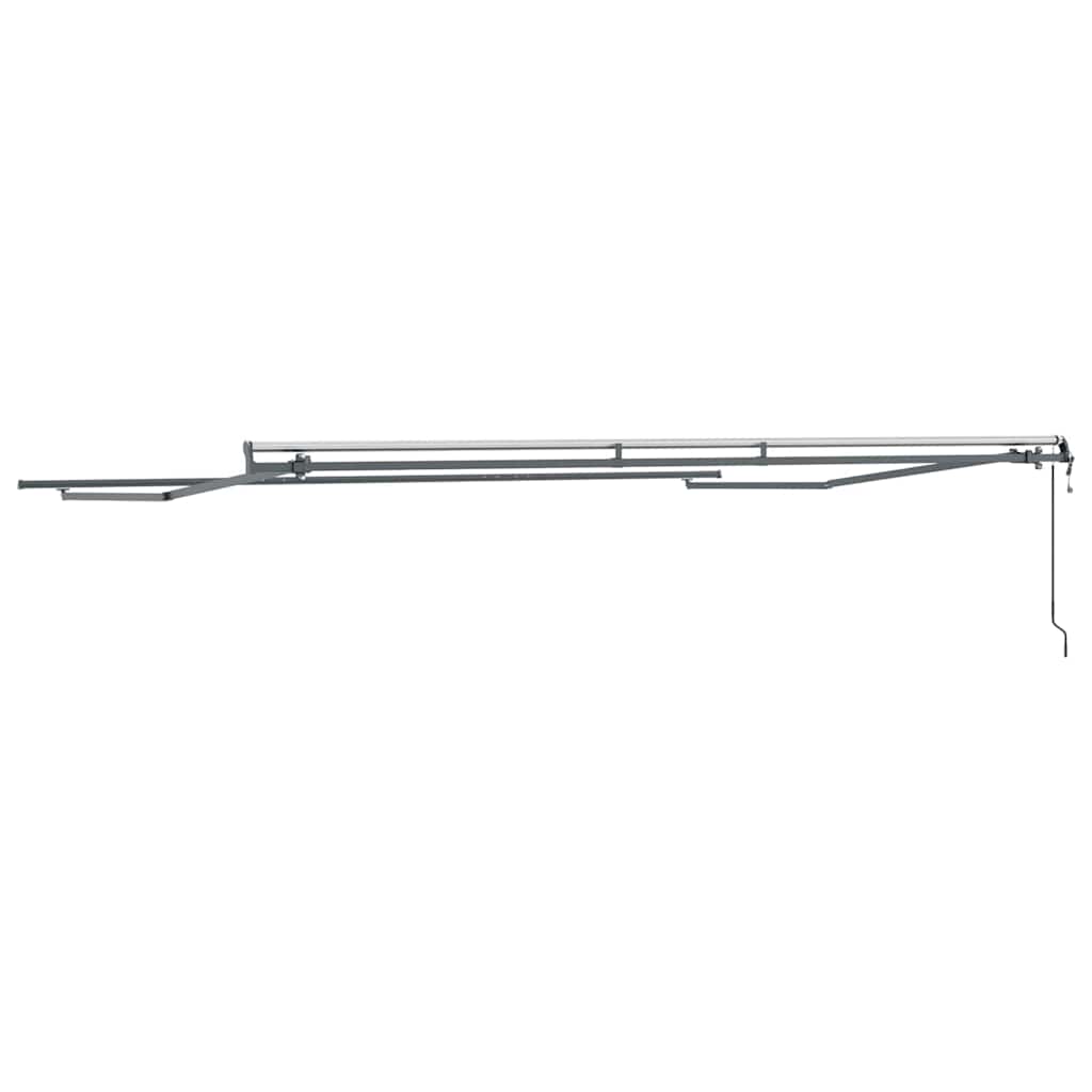 Markise Anthrazit 4,5 × 3 m Metall