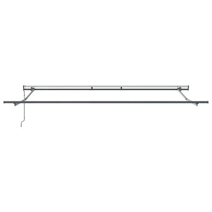 Markise Anthrazit 5 x 3 m Metall