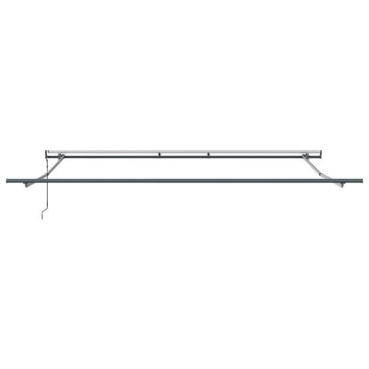 Markise Anthrazit 4,5 × 3,5 m Metall