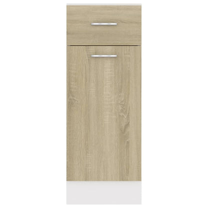 Schubunterschrank Lyon Sonoma-Eiche 30x46x81,5 cm Holzwerkstoff