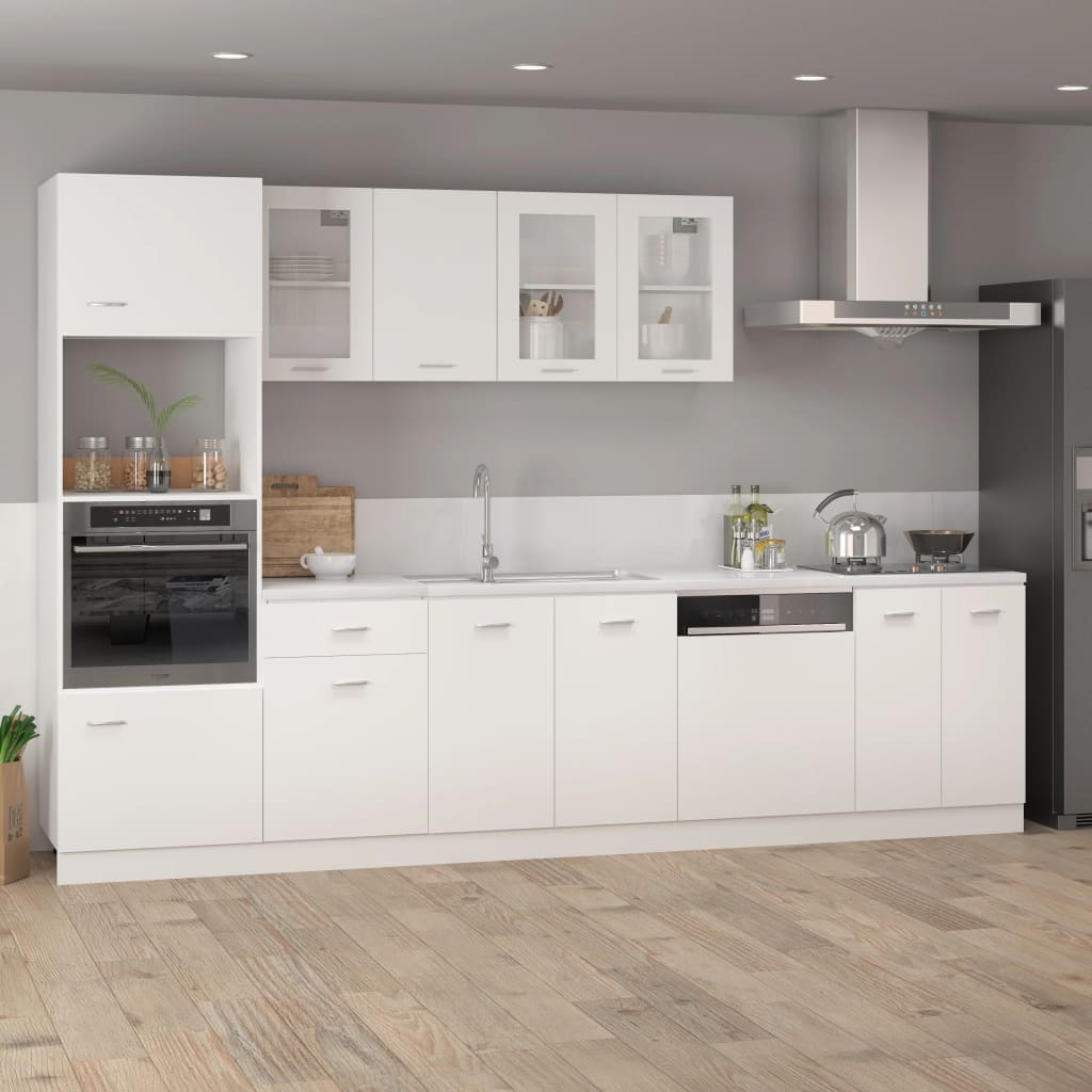 Schubunterschrank Lyon Weiß 50x46x81,5 cm Holzwerkstoff