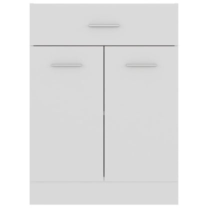 Schubunterschrank Lyon Weiß 60x46x81,5 cm Holzwerkstoff