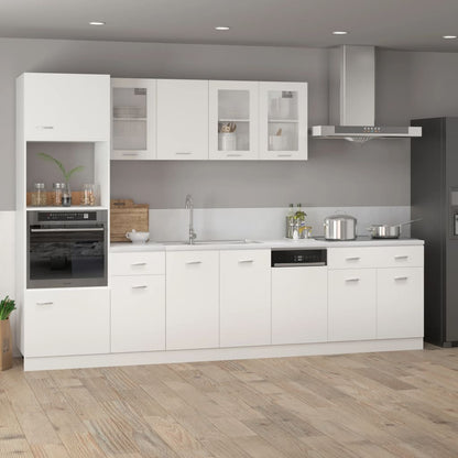 Schubunterschrank Lyon Weiß 80x46x81,5 cm Holzwerkstoff