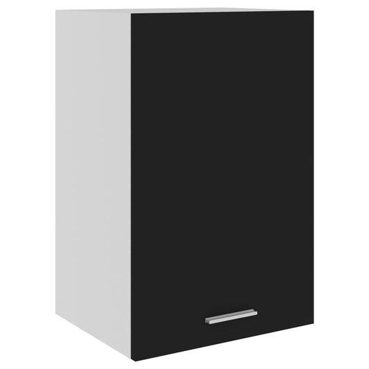 Hängeschrank Lyon Schwarz 39,5x31x60 cm Holzwerkstoff